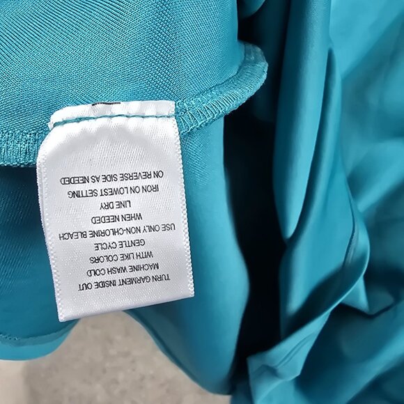 Trixxi Blue Fit & Flare Sleeveless Halter Dress Size 5 - Picture 6 of 9